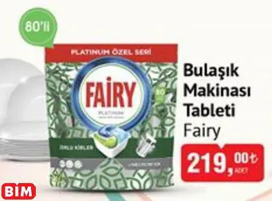 FAİRY BULAŞIK MAKİNASI TABLETİ